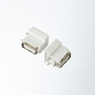 USB 2.0 A/F SIDE 90°DIP TYPE （加COVER）