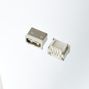 USB2.0 A/F 90°DIP 防水大电流,