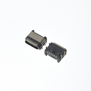USB TYPE C 2.0 REC 单排6PIN 插板防水型 Connector