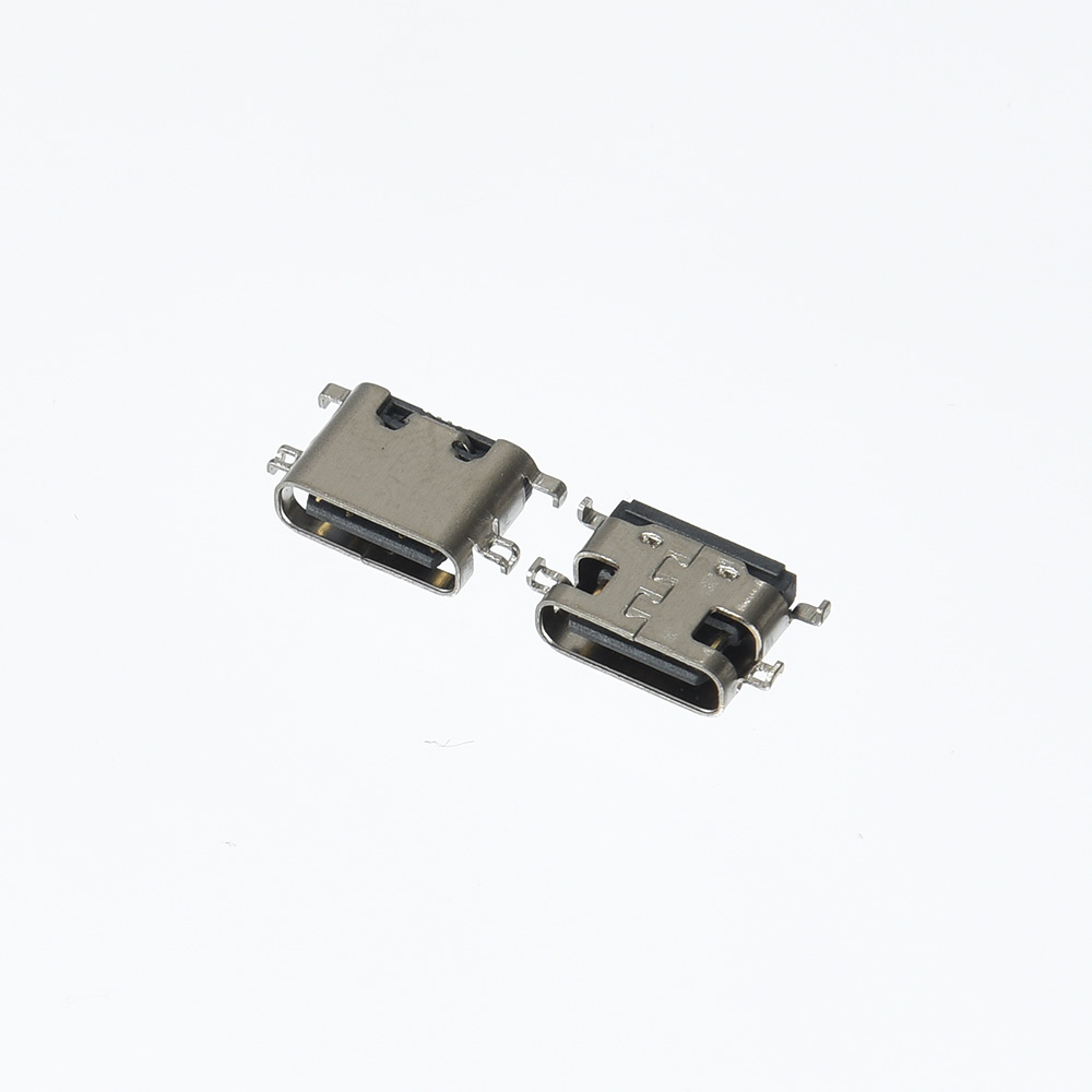 USB Type-C REC  F单排16P 6.5沉板1.6