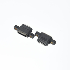 USB Type-C 单排6P  防水母座