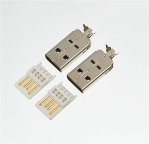 USB 2.0 A/M  SOLDER  Connector 26.5L(二件式)