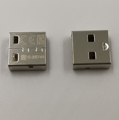 USB A SUS316外壳 镭雕图案
